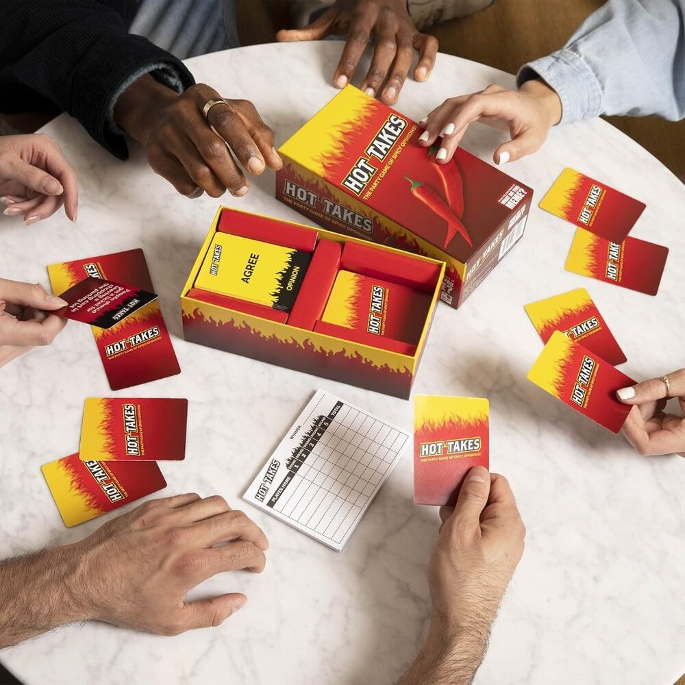 HOT TAKES The Party Game of Spicy Opinions Adult Party & Fun BRAND-NEW sealed - Picture 14 of 16